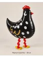 Ходячий шар «Чёрная курочка», 58 см — Ростов